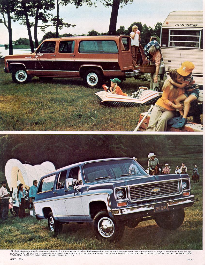 1974 Chevrolet Suburban Folder Page 3